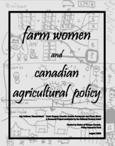 Farm Women and Canadian Agricultural Policy