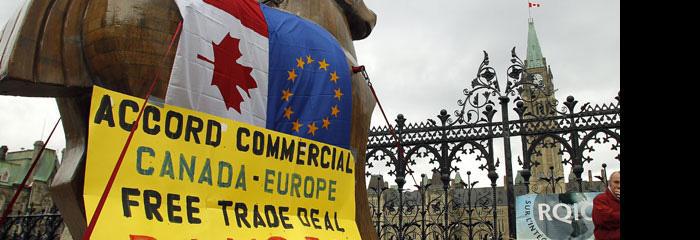 Après que le député français et le porte-parole du CETA aient refusé l'entrée, le NFU demande: "La liberté d'expression est-elle victime du libre-échange?"