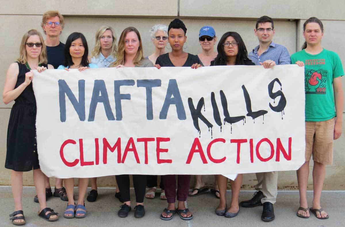 Déclaration sur l’ALÉNA, l’environnement et le climat