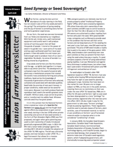 NFU Newsletter: April 2018