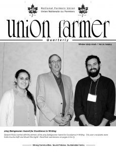 Union Farmer Quarterly: Winter 2015-2016