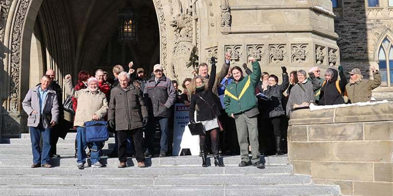 Trade Group on Parliament Hill