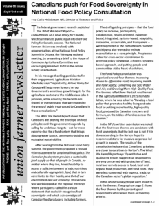 Union Farmer Newsletter: September-October 2018