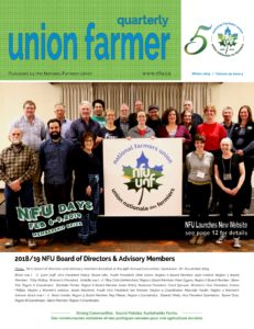 Union Farmer Quarterly: 2019 d'hiver