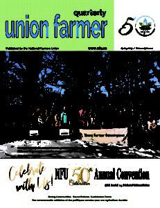 Union Farmer Quarterly: Printemps 2019