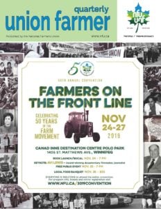 Union Farmer Quarterly: Automne 2019