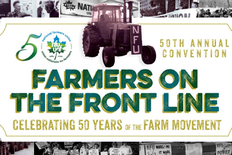 Convention 2019 Cover - Farmers on the Front Line