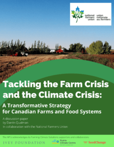 Lutter contre la crise agricole et la crise climatique