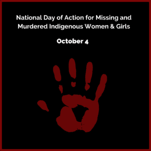 NFU Stands with Indigenous Women, Girls, and 2SLGBTQQIA+ People