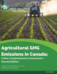 Émissions de gaz à effet de serre agricoles au Canada : deuxième édition