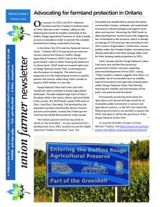 Union Farmer Newsletter: February 2023