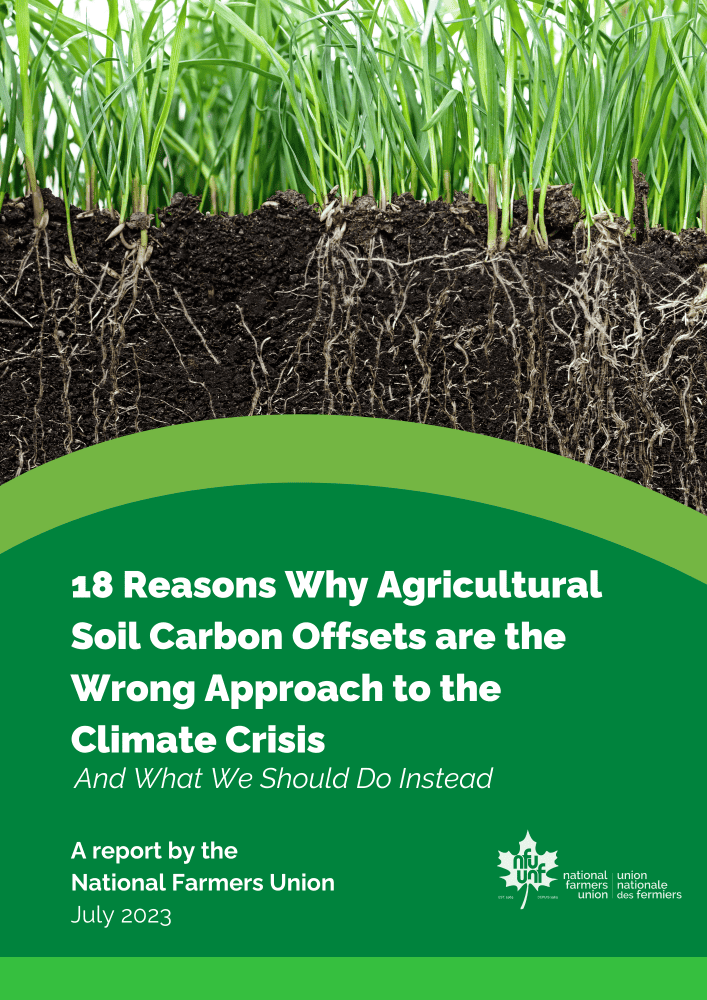 18 Reasons Why Agricultural Soil Carbon Offsets are the Wrong Approach to the Climate Crisis