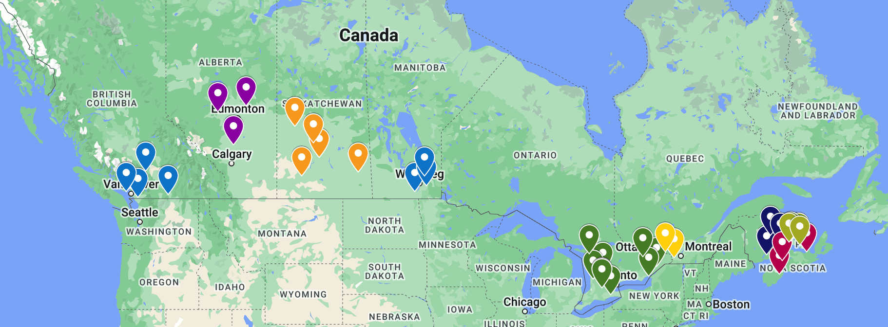 Map of Films About Farming enterprises