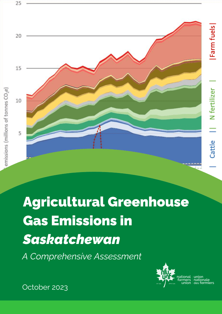 Agricultural Greenhouse Gas Emissions in Saskatchewan