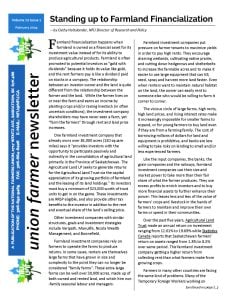 Union Farmer Newsletter: February 2024