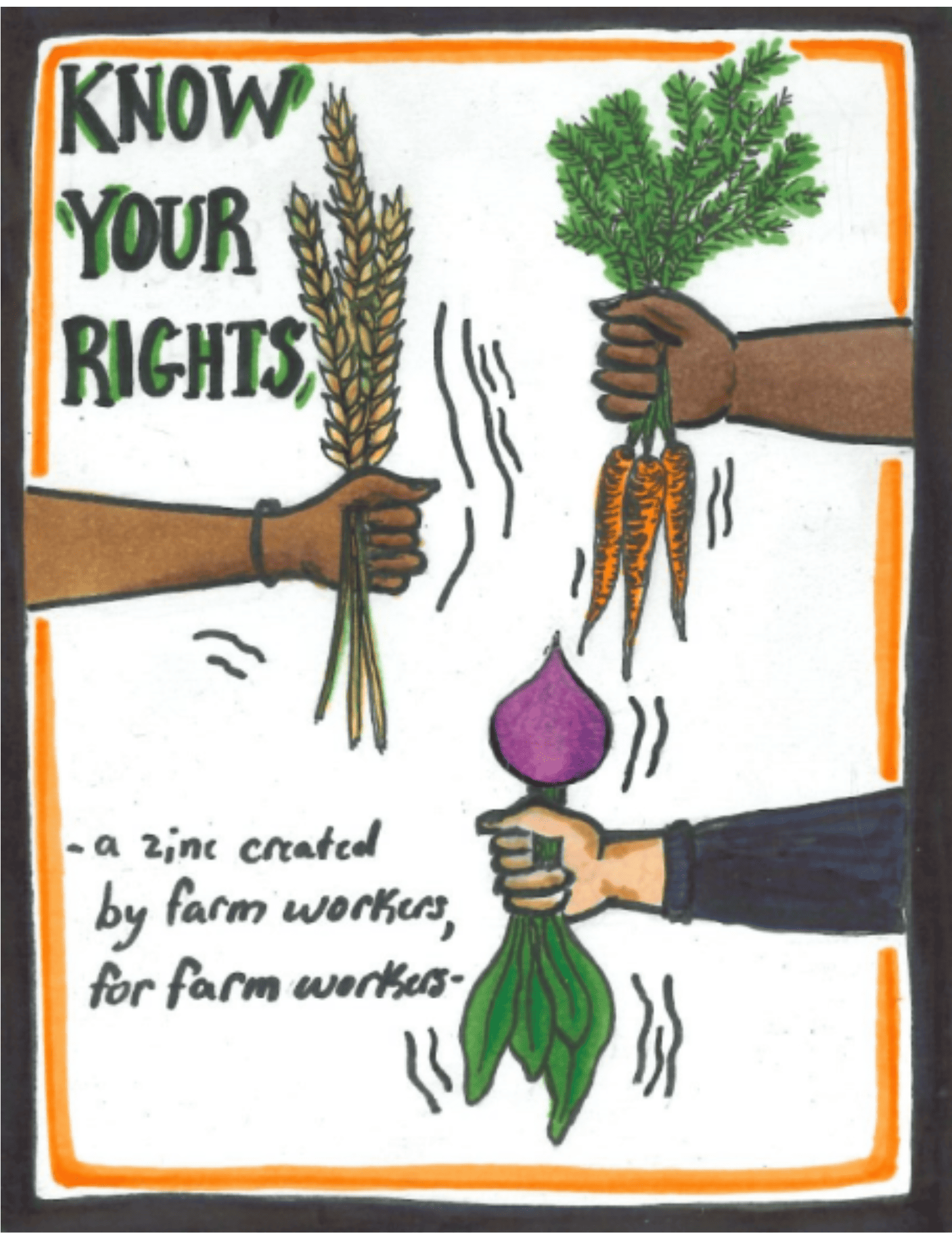 Farm Workers Know Your Rights Zine