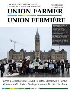 Union Farmer Winter 2024 | Union fermière : L’Hiver 2024