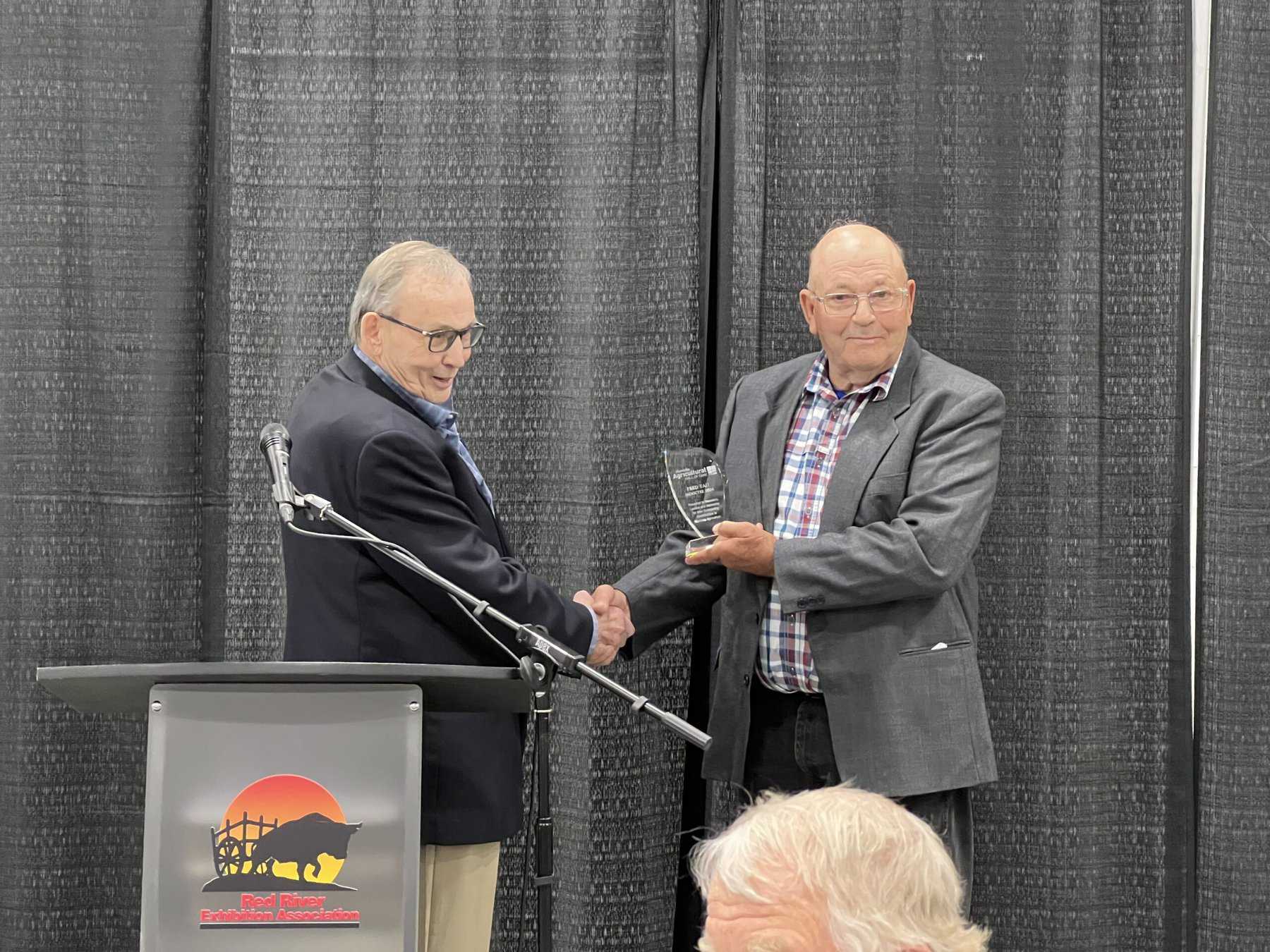 Fred Tait Inducted into Manitoba Agricultural Hall of Fame