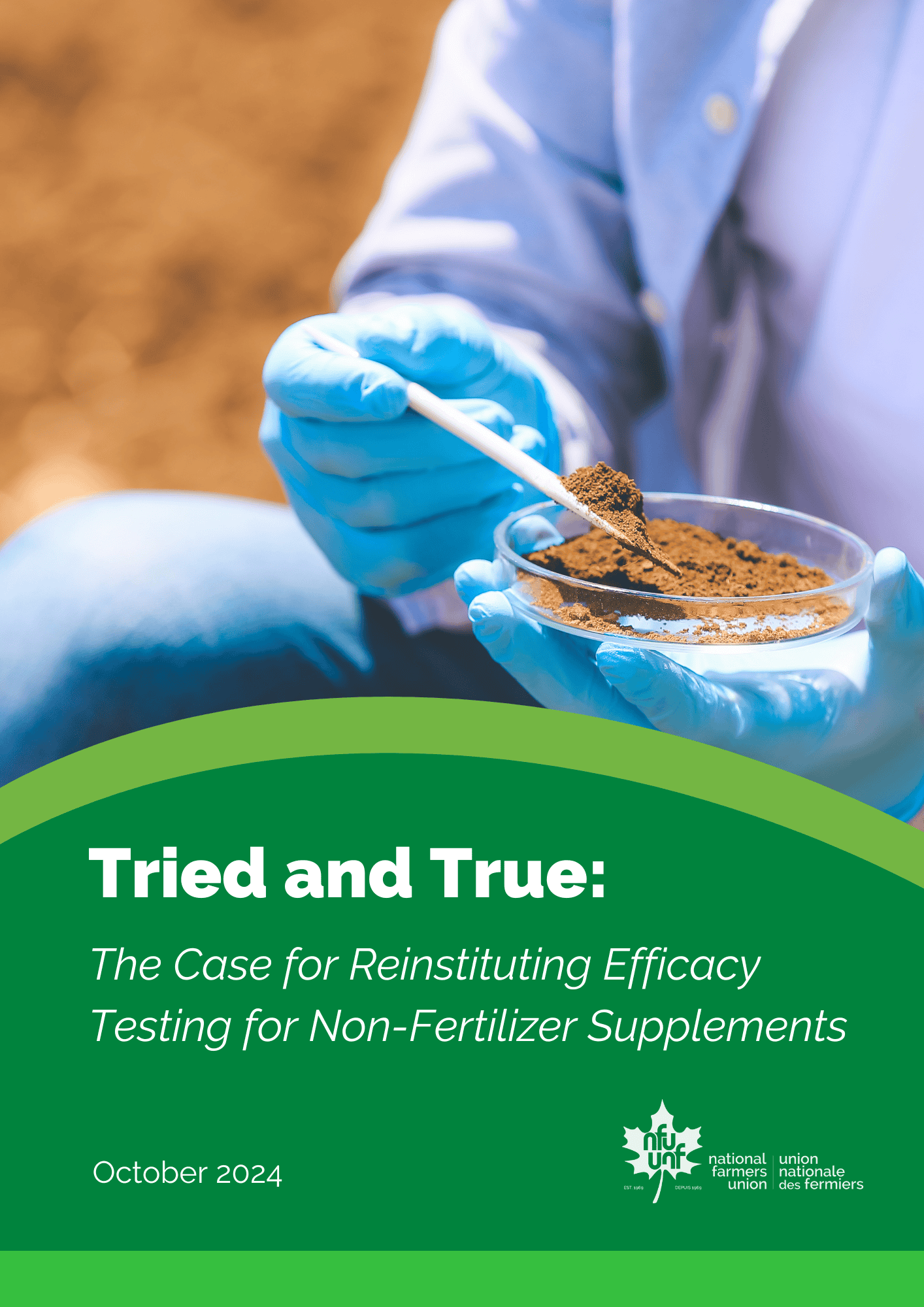 Tried and True: The Case for Reinstituting Efficacy Testing for Non-Fertilizer Supplements