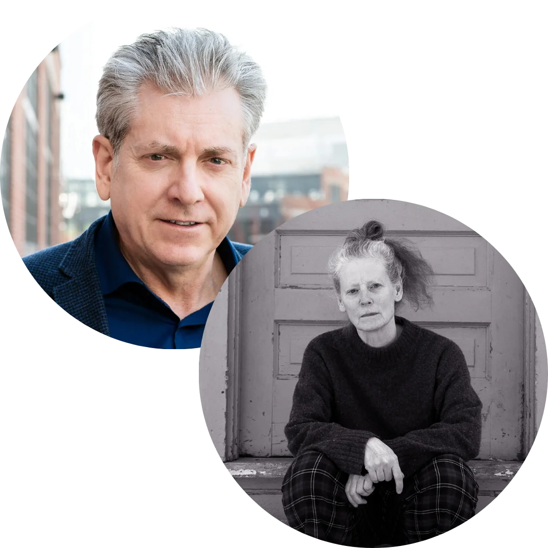 Charlie Angus and Brit Griffin